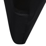 vidaXL Husă de scaun elastică, 50 buc., negru vidaXL Husă de scaun elastică, 50 buc., negru
