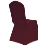 vidaXL Husă de scaun elastică, 50 buc., roșu bordo vidaXL Husă de scaun elastică, 50 buc., roșu bordo