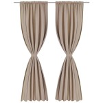 Draperii opace cu rejansă, 2 buc., crem, 135 x 245 cm Draperii opace cu rejansă, 2 buc., crem, 135 x 245 cm