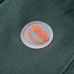 Hanorac pentru copii cu glugă și fermoar, verde închis, 92 Hanorac pentru copii cu glugă și fermoar, verde închis, 92