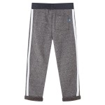 Pantaloni de trening pentru copii, gri închis melanj, 104 Pantaloni de trening pentru copii, gri închis melanj, 104