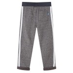 Pantaloni de trening pentru copii, gri închis melanj, 140 Pantaloni de trening pentru copii, gri închis melanj, 140