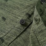 Cămașă pentru copii, kaki melanj, 92