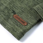 Cămașă pentru copii, kaki melanj, 140