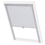 vidaXL Jaluzele opace tip rulou C04, alb vidaXL Jaluzele opace tip rulou C04, alb