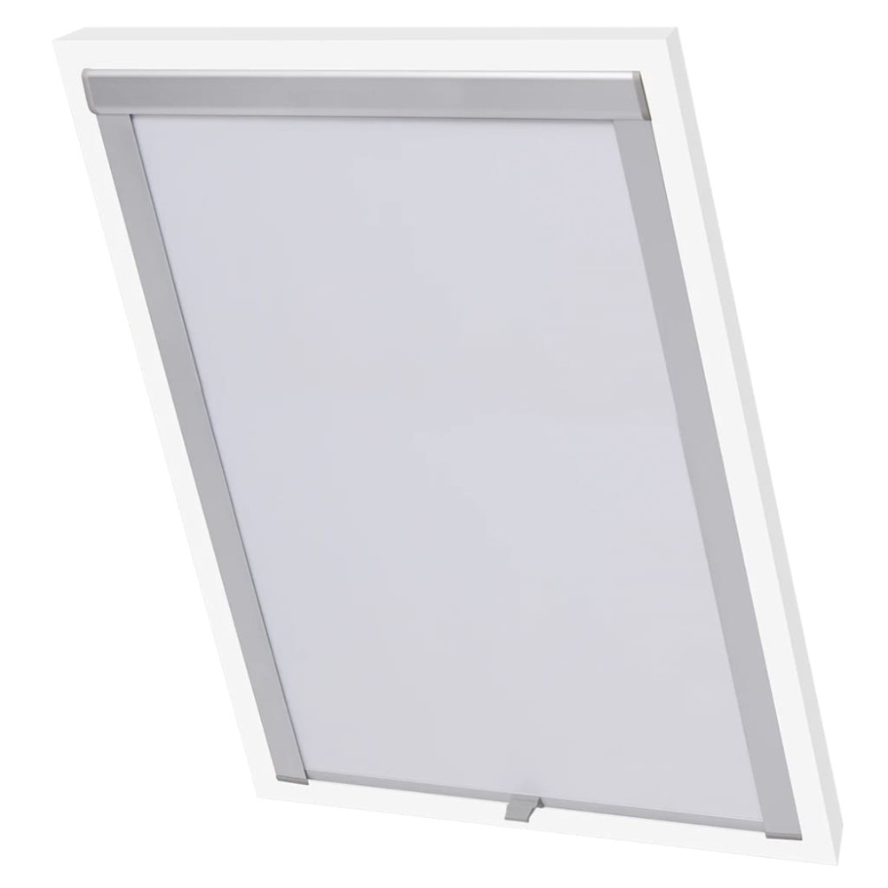 vidaXL Jaluzele opace tip rulou M04/304, alb