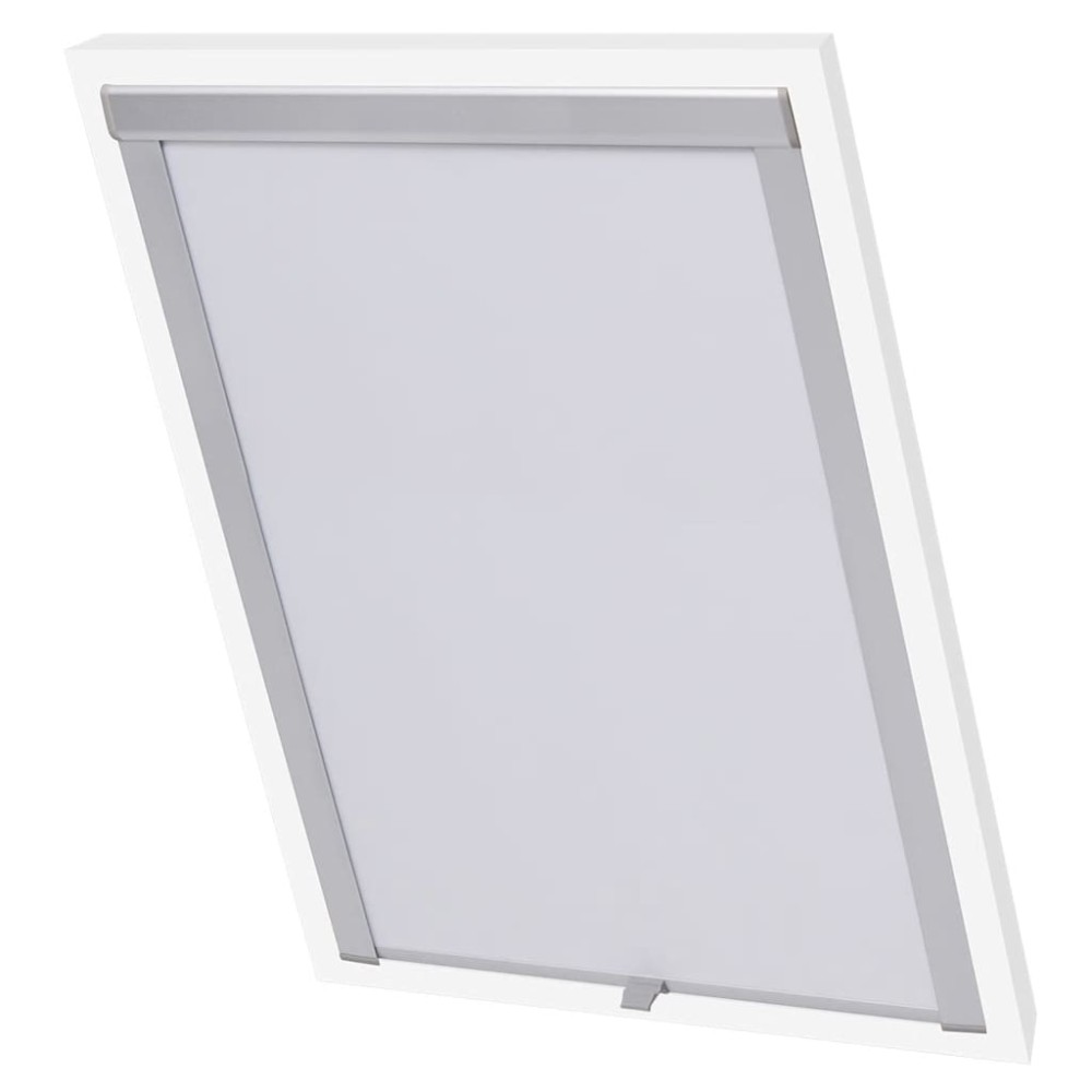 vidaXL Jaluzele opace tip rulou M08/308, alb