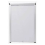 vidaXL Jaluzele opace tip rulou P06/406, alb vidaXL Jaluzele opace tip rulou P06/406, alb