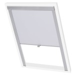 vidaXL Jaluzele opace tip rulou P08/408, alb vidaXL Jaluzele opace tip rulou P08/408, alb