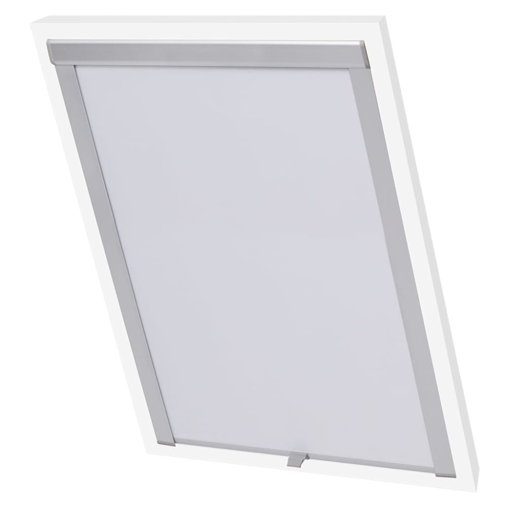 vidaXL Jaluzele opace tip rulou U08/808, alb