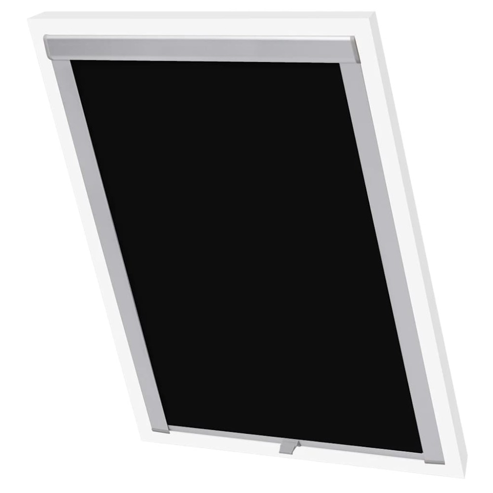 vidaXL Jaluzele opace tip rulou C04, negru