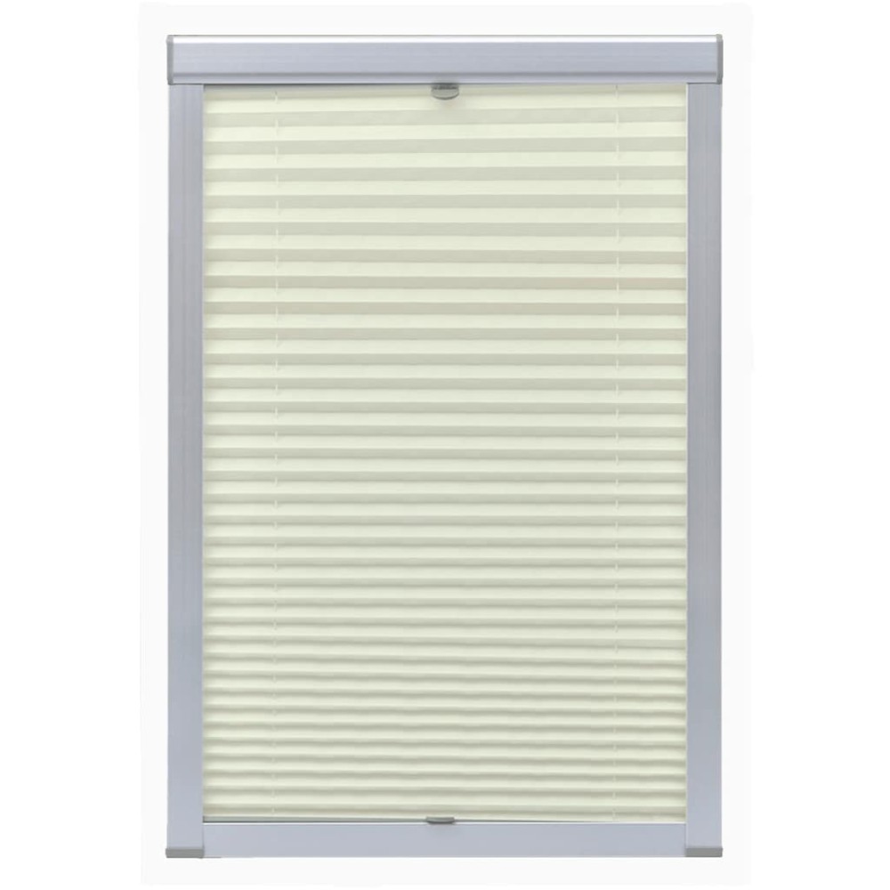 vidaXL Jaluzele plisate S08/608, crem