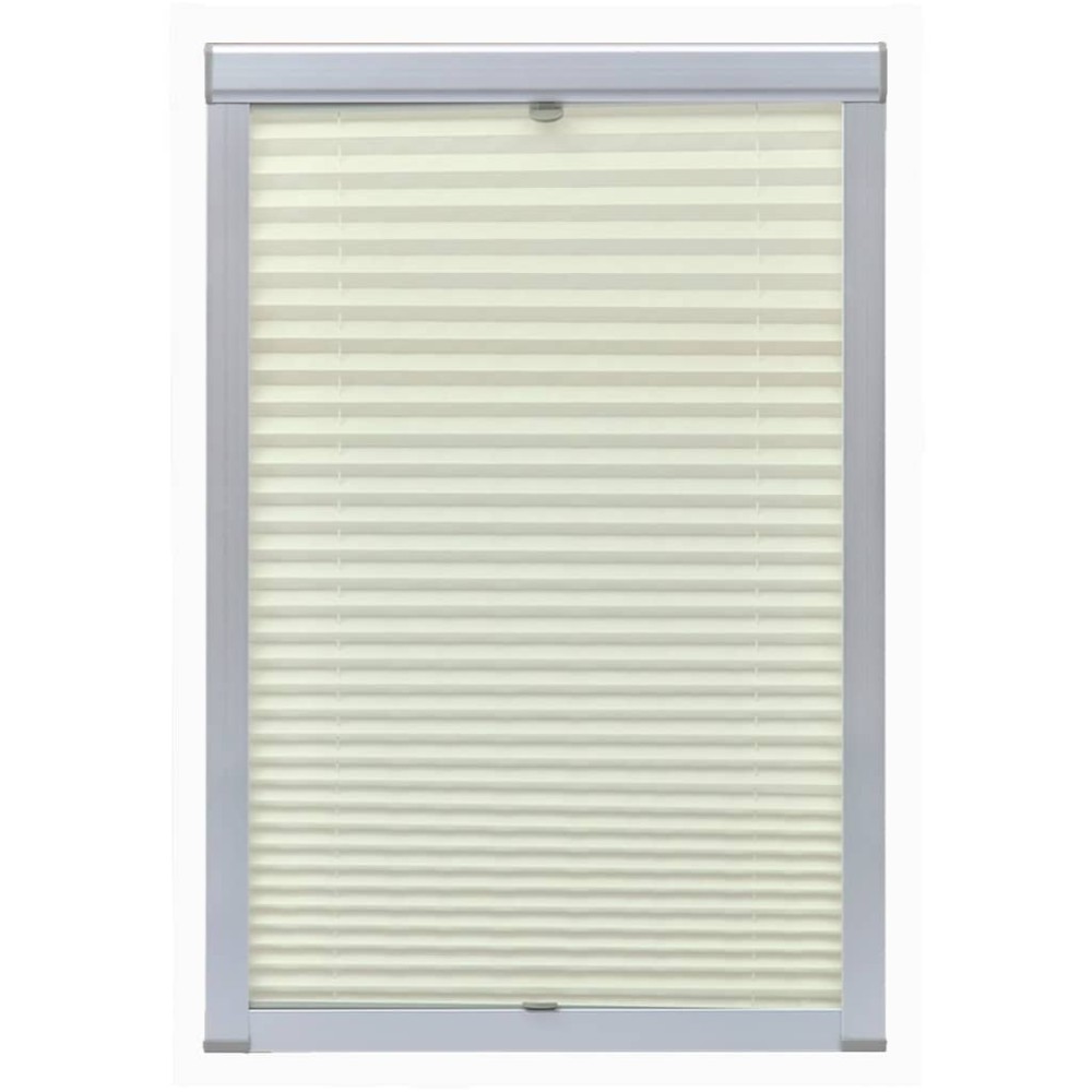 vidaXL Jaluzele plisate U08/808, crem
