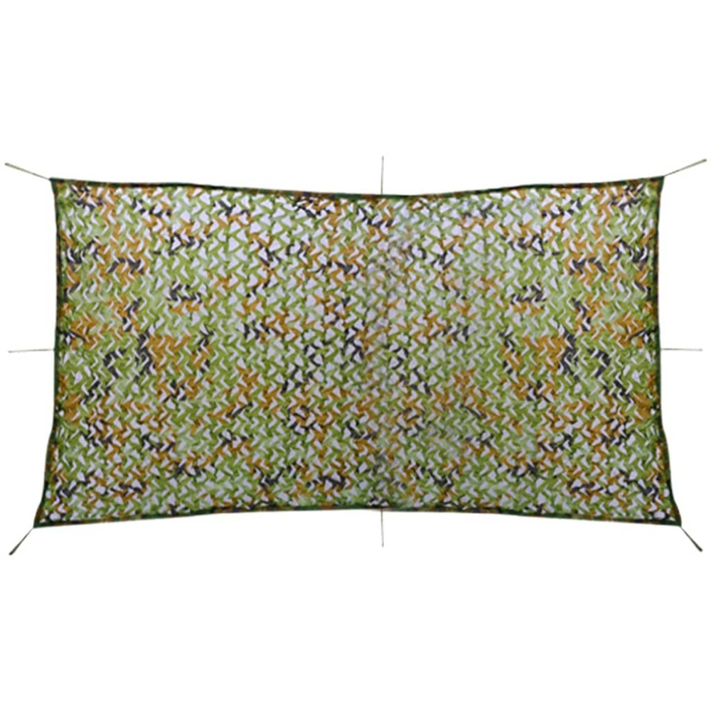 vidaXL Plasă de camuflaj cu geantă de depozitare, 1,5 x 3 m