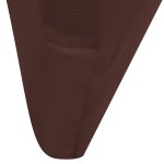 vidaXL Husă de scaun elastică, 6 buc., maro vidaXL Husă de scaun elastică, 6 buc., maro