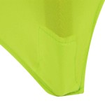 vidaXL Husă de scaun elastică, 6 buc., verde vidaXL Husă de scaun elastică, 6 buc., verde