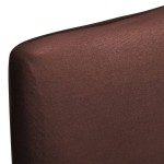 vidaXL Huse de scaun elastice drepte, 4 buc., maro vidaXL Huse de scaun elastice drepte, 4 buc., maro