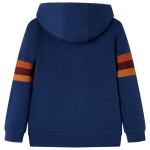 Hanorac cu glugă pentru copii bleumarin 92 Hanorac cu glugă pentru copii bleumarin 92