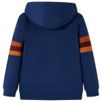 Hanorac cu glugă pentru copii bleumarin 104 Hanorac cu glugă pentru copii bleumarin 104