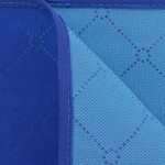 vidaXL Pătură pentru picnic, albastru și bleu, 100 x 150 cm vidaXL Pătură pentru picnic, albastru și bleu, 100 x 150 cm