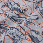 Bluzon pentru copii, gri melanj, 104 Bluzon pentru copii, gri melanj, 104