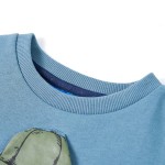 Hanorac pentru copii, albastru mediu, 92 Hanorac pentru copii, albastru mediu, 92