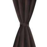 vidaXL Draperii opace cu ocheți metalici, 2 buc, 135 x 175 cm, maro vidaXL Draperii opace cu ocheți metalici, 2 buc, 135 x 175 cm, maro