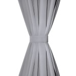 vidaXL Draperii opace cu ocheți metalici, 2 buc, 135 x 175 cm, gri vidaXL Draperii opace cu ocheți metalici, 2 buc, 135 x 175 cm, gri