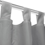 vidaXL Draperii micro-satin cu bride, 2 buc, 140 x 175 cm, gri vidaXL Draperii micro-satin cu bride, 2 buc, 140 x 175 cm, gri