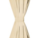 vidaXL Draperii micro-satin cu bride, 2 buc, 140 x 175 cm, bej vidaXL Draperii micro-satin cu bride, 2 buc, 140 x 175 cm, bej