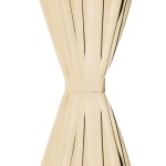 vidaXL Draperii micro-satin cu bride, 2 buc, 140 x 245 cm, bej vidaXL Draperii micro-satin cu bride, 2 buc, 140 x 245 cm, bej