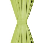 vidaXL Draperii micro-satin cu bride, 2 buc, 140 x 245 cm, verde vidaXL Draperii micro-satin cu bride, 2 buc, 140 x 245 cm, verde