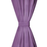 vidaXL Draperii micro-satin cu bride, 2 buc, 140 x 225 cm, violet vidaXL Draperii micro-satin cu bride, 2 buc, 140 x 225 cm, violet