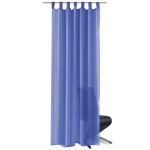 vidaXL Draperii din voal, 2 buc., 140 x 225 cm, albastru regal vidaXL Draperii din voal, 2 buc., 140 x 225 cm, albastru regal