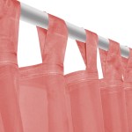 vidaXL Draperii din voal 2 buc., 140 x 225 cm, roșu vidaXL Draperii din voal 2 buc., 140 x 225 cm, roșu