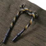 Pantaloni de trening pentru copii, kaki închis melanj, 92 Pantaloni de trening pentru copii, kaki închis melanj, 92