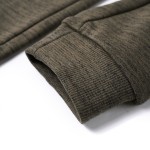 Pantaloni de trening pentru copii, kaki închis melanj, 92 Pantaloni de trening pentru copii, kaki închis melanj, 92