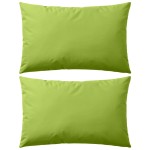 vidaXL Perne de exterior, 2 buc., verde măr, 60 x 40 cm vidaXL Perne de exterior, 2 buc., verde măr, 60 x 40 cm