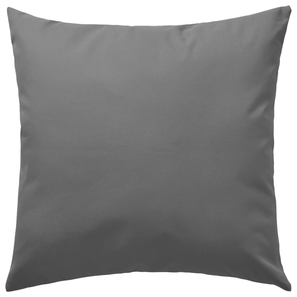 vidaXL Perne de exterior, 4 buc., gri, 45 x 45 cm