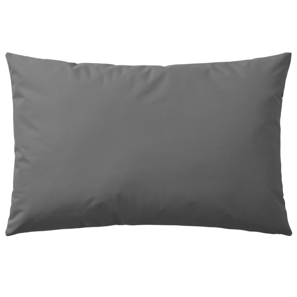 vidaXL Perne de exterior, 2 buc., gri, 60 x 40 cm