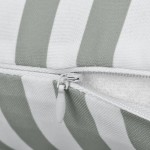 vidaXL Perne de exterior, 4 buc, imprimeu dungi, 45x45 cm, gri vidaXL Perne de exterior, 4 buc, imprimeu dungi, 45x45 cm, gri