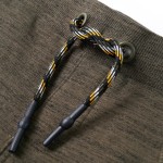 Pantaloni de trening pentru copii, kaki închis melanj, 140 Pantaloni de trening pentru copii, kaki închis melanj, 140