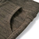 Pantaloni de trening pentru copii, kaki închis melanj, 140 Pantaloni de trening pentru copii, kaki închis melanj, 140