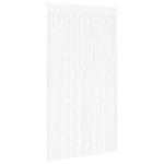 vidaXL Draperii cu franjuri, 2 buc., 140 x 250 cm, alb