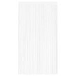 vidaXL Draperii cu franjuri, 2 buc., 140 x 250 cm, alb