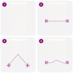 vidaXL Draperii cu franjuri, 2 buc., 140 x 250 cm, alb