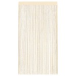 vidaXL Draperii cu franjuri, 2 buc., 140 x 250 cm, crem