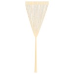 vidaXL Draperii cu franjuri, 2 buc., 140 x 250 cm, crem