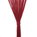 vidaXL Draperii cu franjuri, 2 buc., 100 x 250 cm, roșu burgund