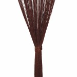 vidaXL Draperii cu franjuri, 2 buc., 140 x 250 cm, maro